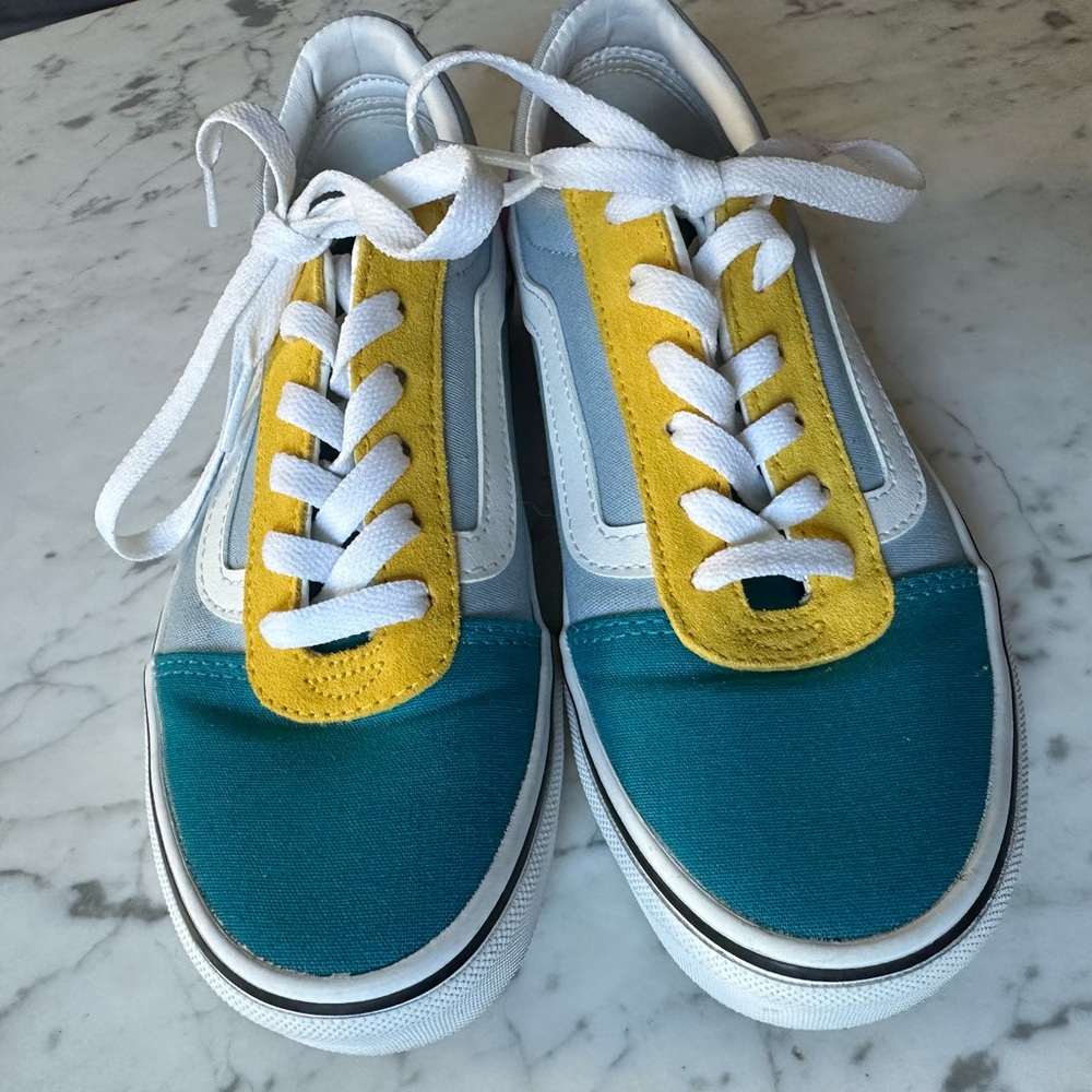 New Color Block Vans